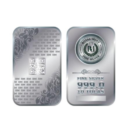 1 Kilo Fine Silver Bar — 999 Purity